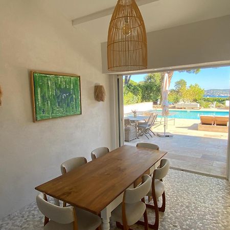 Lovely "Provence" Villa With Sea View, Private Heated Pool, Airco And Beautiful Garden Grimaud Bagian luar foto