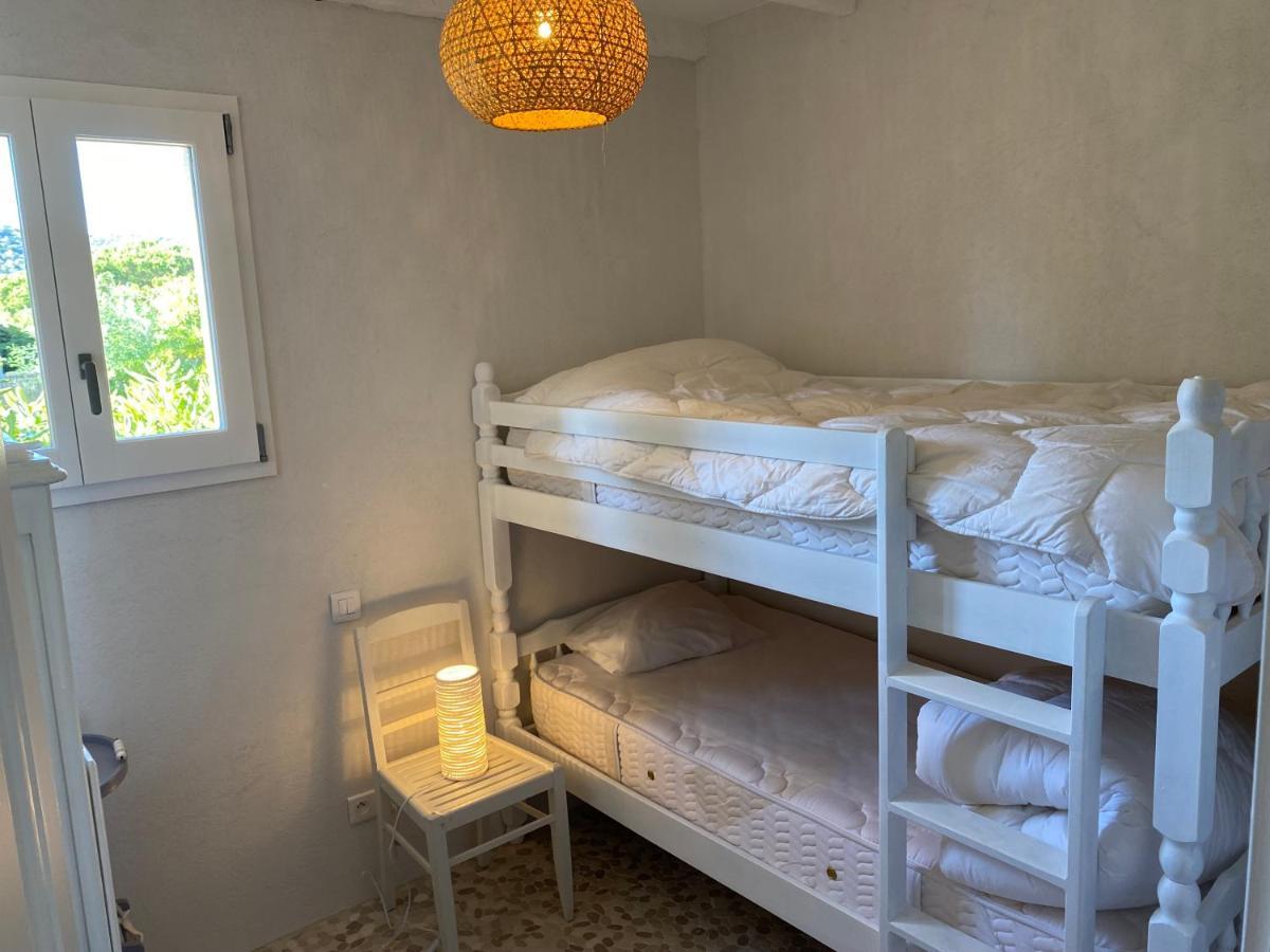 Lovely "Provence" Villa With Sea View, Private Heated Pool, Airco And Beautiful Garden Grimaud Bagian luar foto