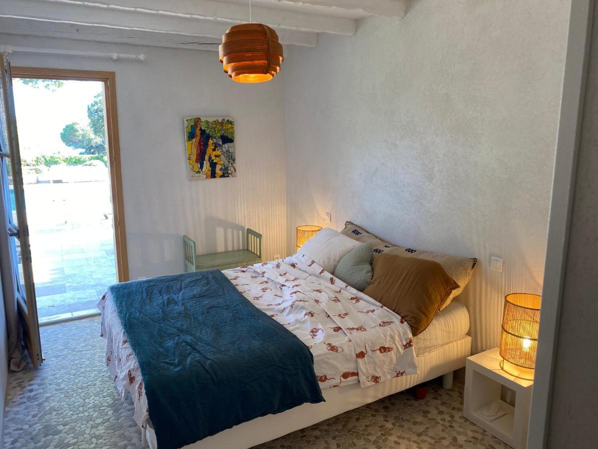 Lovely "Provence" Villa With Sea View, Private Heated Pool, Airco And Beautiful Garden Grimaud Bagian luar foto