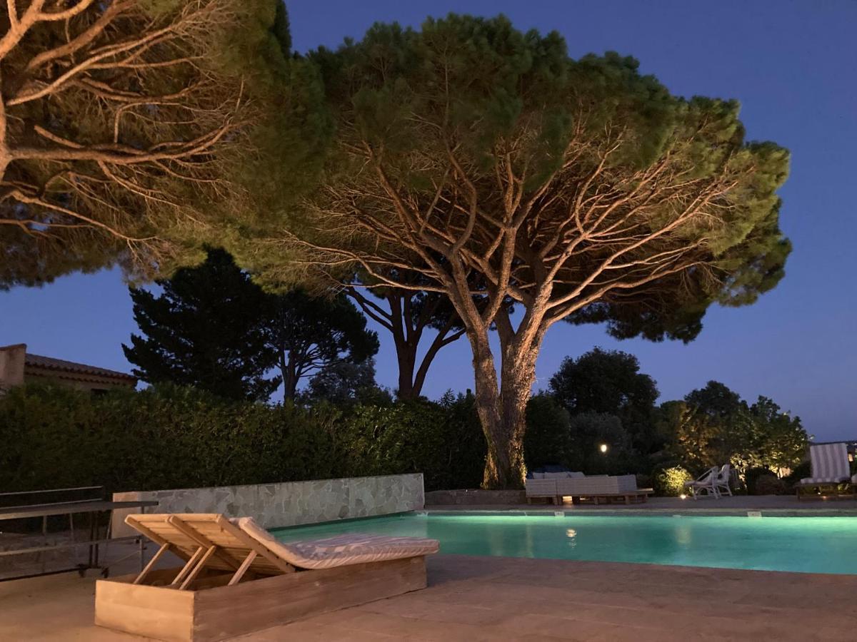 Lovely "Provence" Villa With Sea View, Private Heated Pool, Airco And Beautiful Garden Grimaud Bagian luar foto